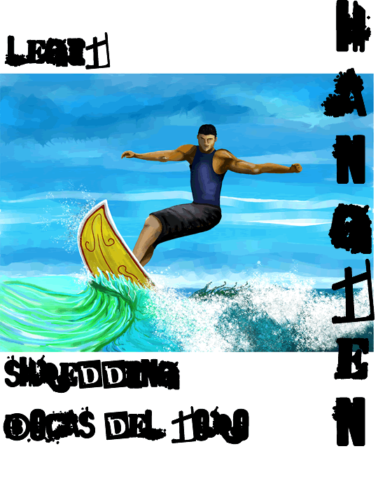Legit Shredding I - Island Art by Yotigo